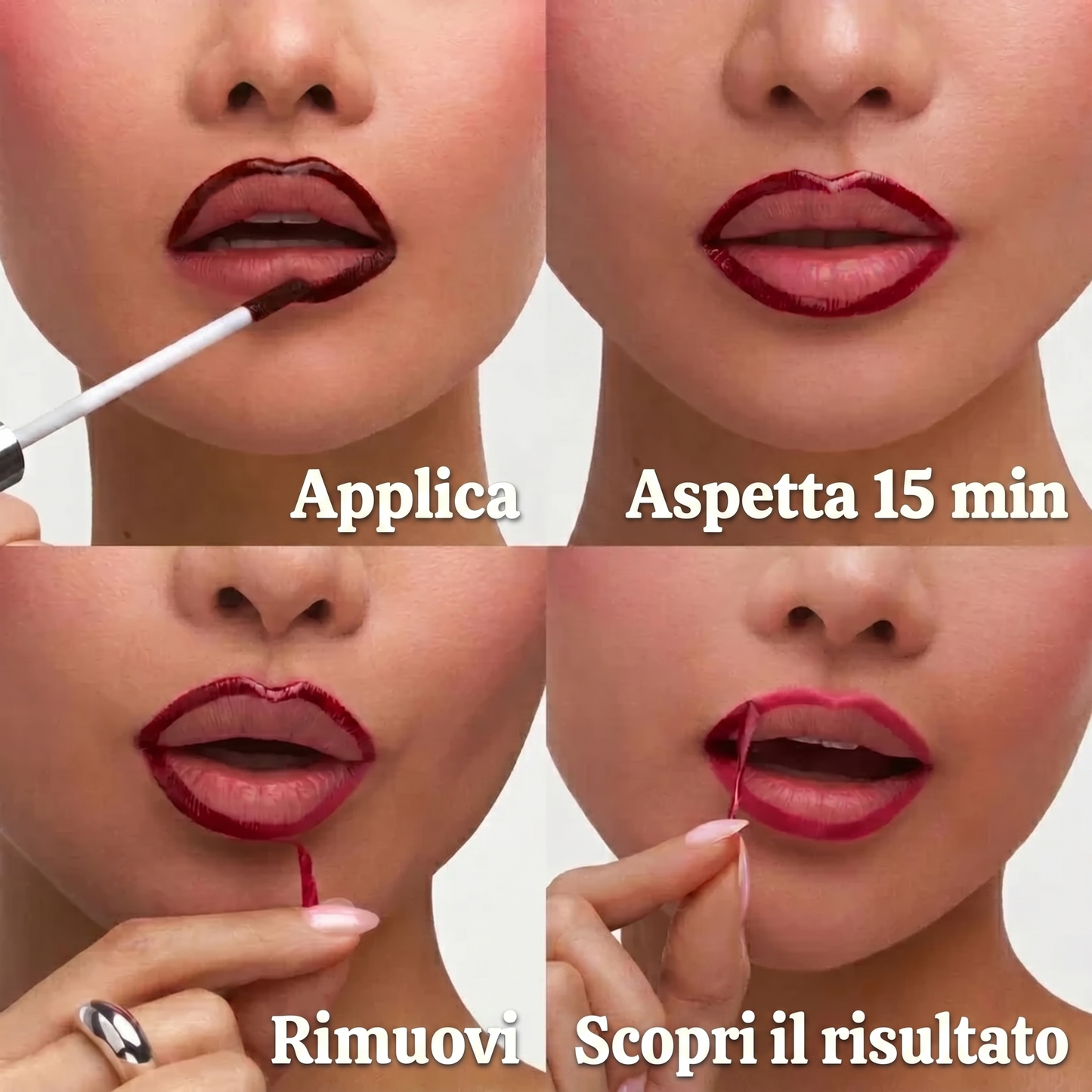 Delikatna - Tinta peel-off per labbra