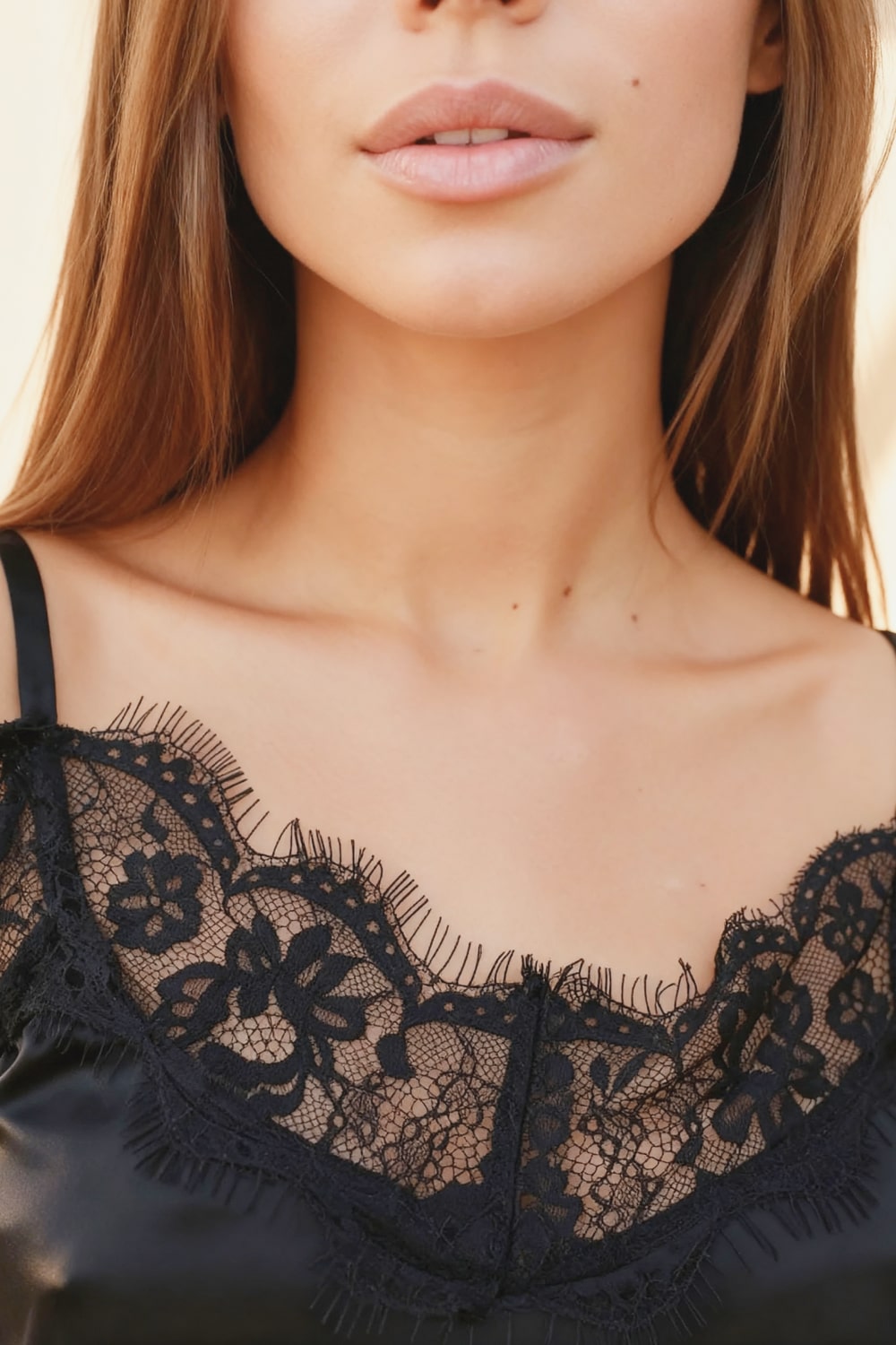 Koszula nocna z topem i szortami Luna