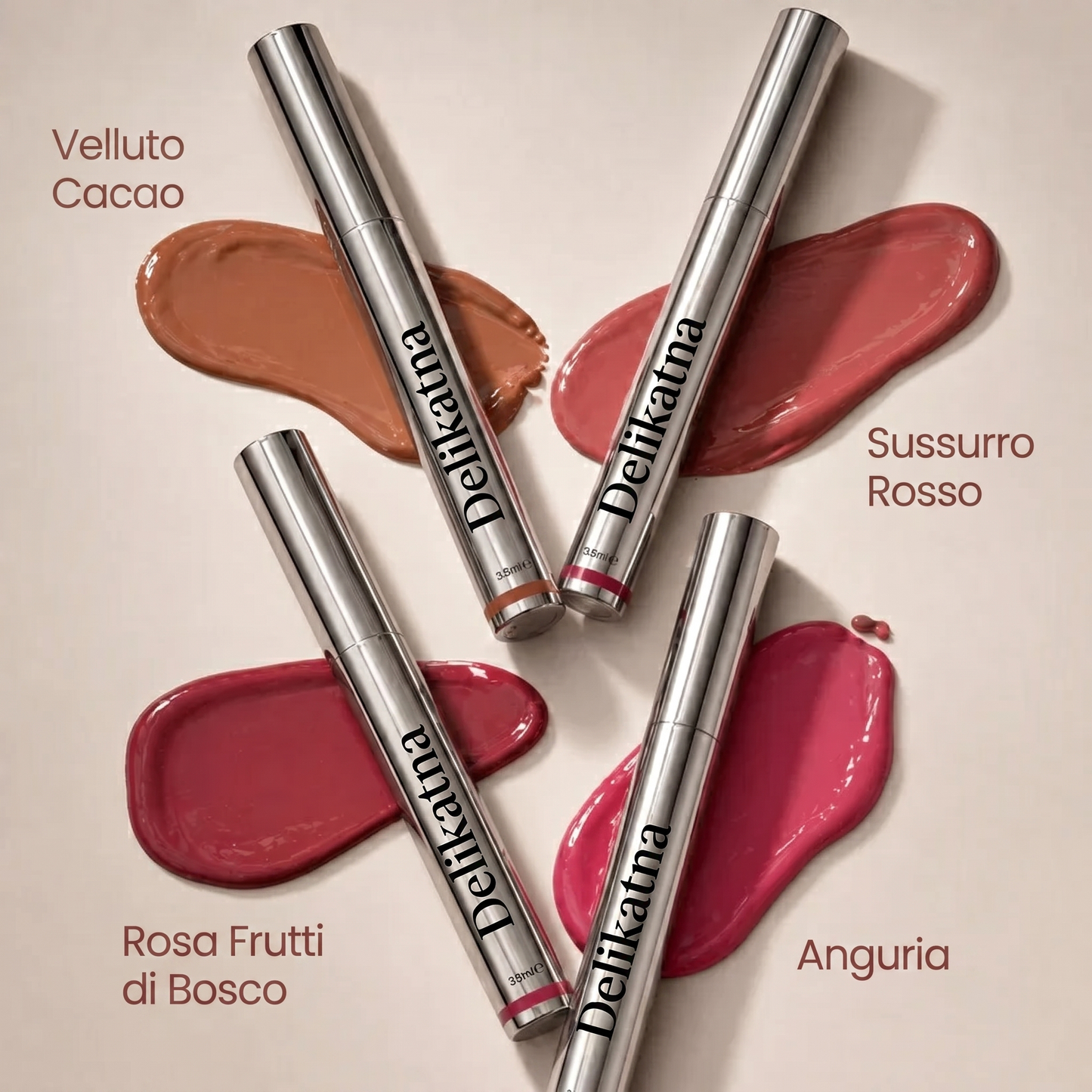 Delikatna - Tinta peel-off per labbra