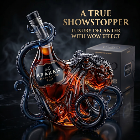 Kraken Octopus Whiskey Decanter – Limited Collector’s Edition