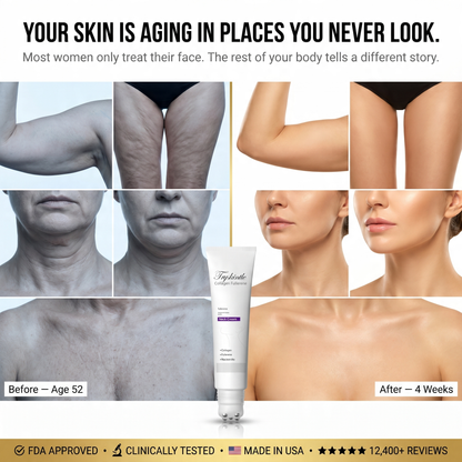 WARNING: Only 3 Units Left — The #1 Collagen Roller Cream for Sagging Skin on Neck, Arms, Thighs & Full Body | 4-Week Results