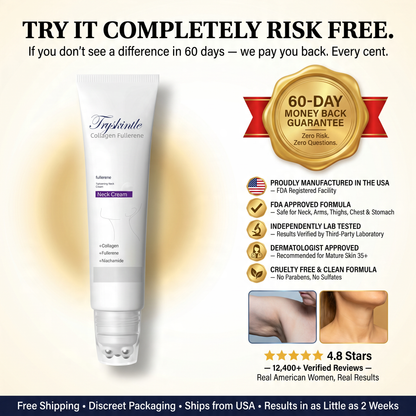 WARNING: Only 3 Units Left — The #1 Collagen Roller Cream for Sagging Skin on Neck, Arms, Thighs & Full Body | 4-Week Results