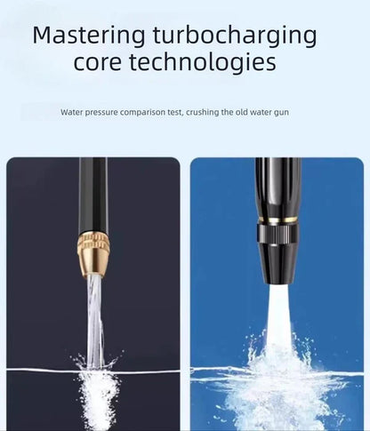 High-pressure water gun for car and home