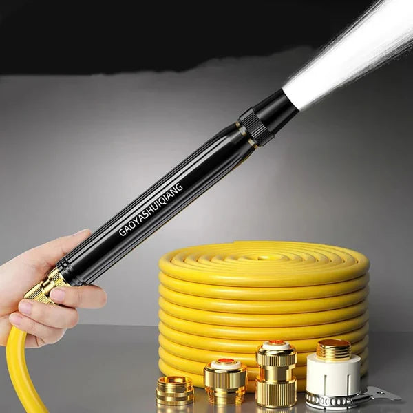 High-pressure water gun for car and home